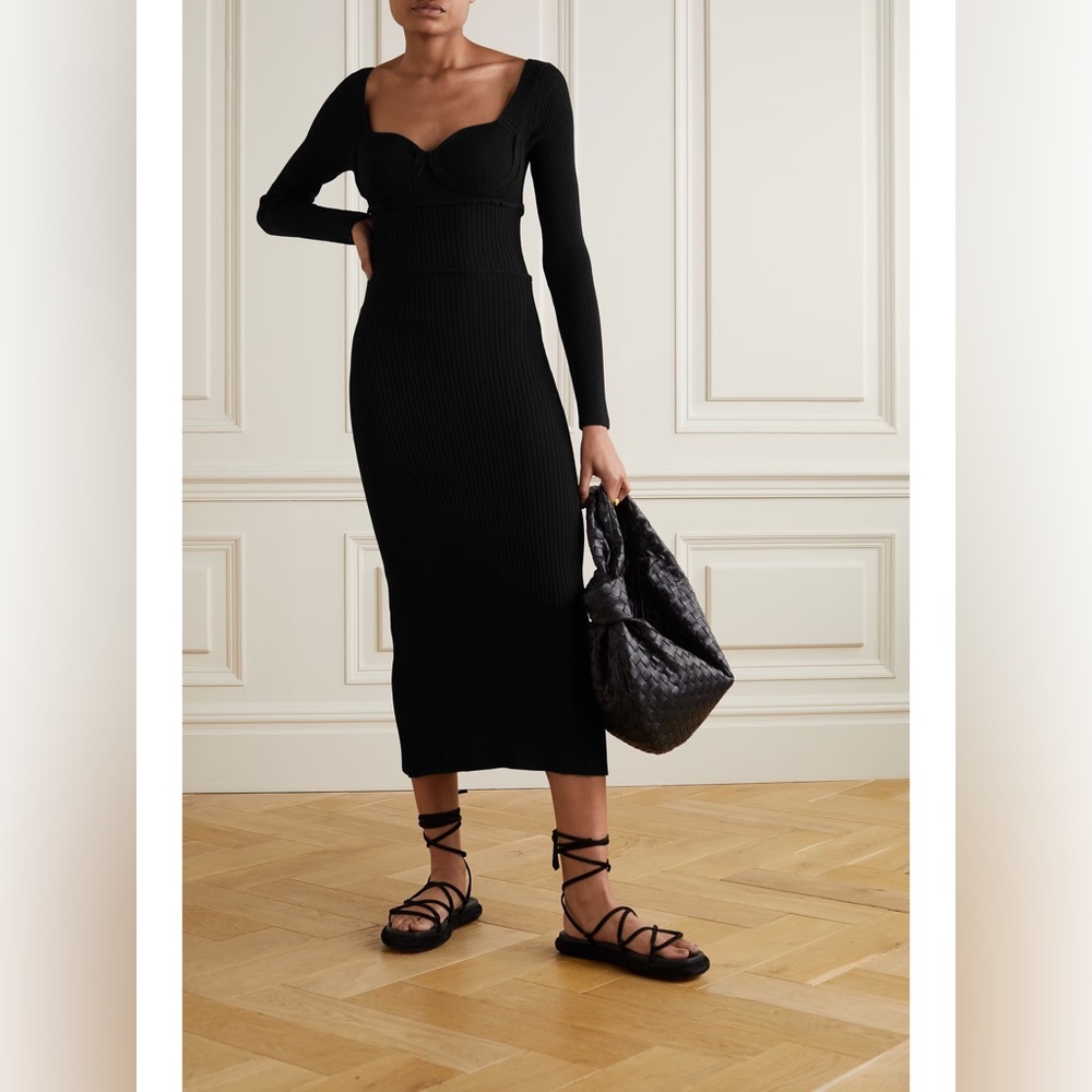 Altuzarra Black Knit Dress